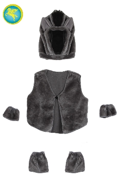 SET ASINELLO TESTA + GILET + POLSINI + SCALDAMUSCOLI 